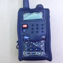 Leather soft case holder for baofeng bf-uv5r,bf-uv5ra,bf-uv5re,bf-uv5rb tonfa tf-uv985 etc walkie talkie