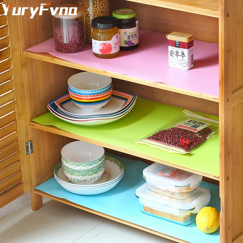 YuryFvna مكافحة زلة درج حصيرة الجرف مجلس الوزراء تخزين خزانة مكافحة البكتيريا وسادة رطوبة المطبخ الجدول دولاب حصيرة