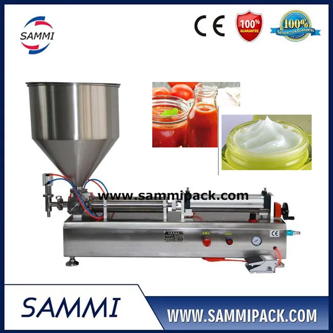 Cheap Hand Operated Hot Sauce Peanut Butter Filling Machine