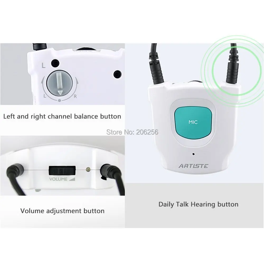 Artiste E1 Hearing Aid Headphones Old Man TV Earphones Hifi