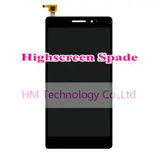 Black LCD+TP for Highscreen Spade 5.5″ LCD Display+Touch Screen Digitizer Panel Assembly Replacement Parts Free Shipping+Tools