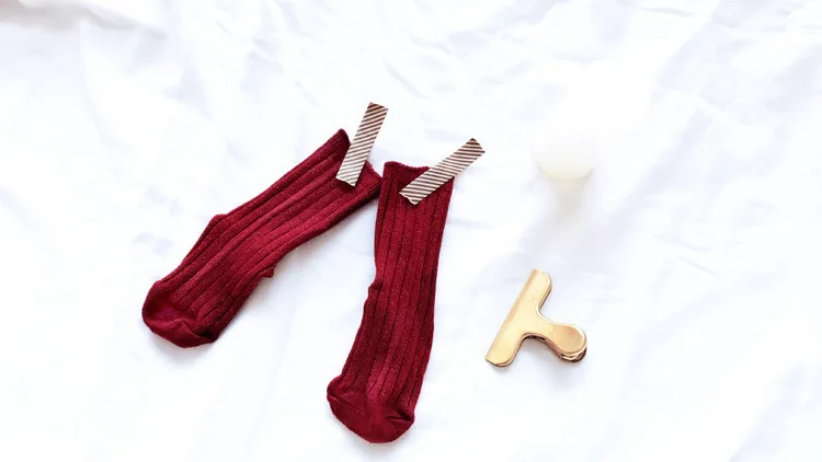 High Quality Baby Girls Princess Socks Girl Cute Sock Cotton Stripes Children Socks For 0-6 Years Cute Sock - Цвет: 9
