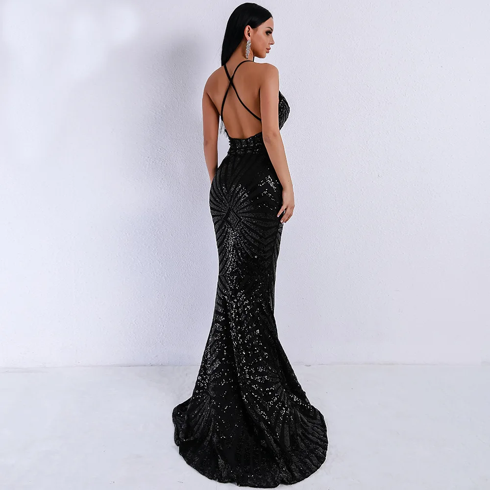 weiyin Sexy Gold Sequined Evening Dress Long Maxi Party Gowns Stretch Floor Length Backless V Neck Prom Dress WY1128 weiyin Sexy Gold Sequined Evening Dress Long Maxi Party Gowns Stretch Floor Length Backless V Neck Prom Dress WY1128
