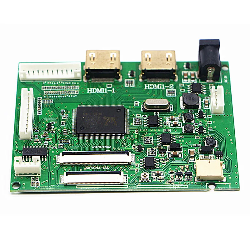 Плата контроллера драйвера 2HDMI + VGA Audio LCD для панели EJ080NA 05B/AT080TN52 плата ЖК дисплея