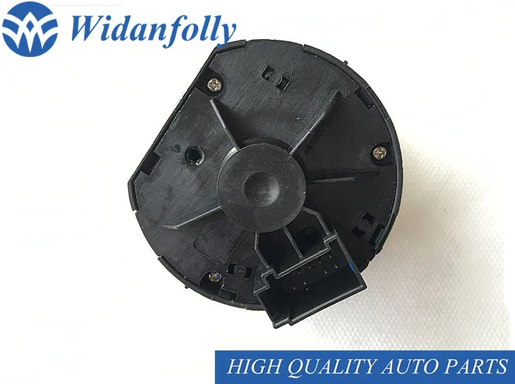 Widanfolly хромированный переключатель фар для авто контроллер противотуманных A6L C6 Q7