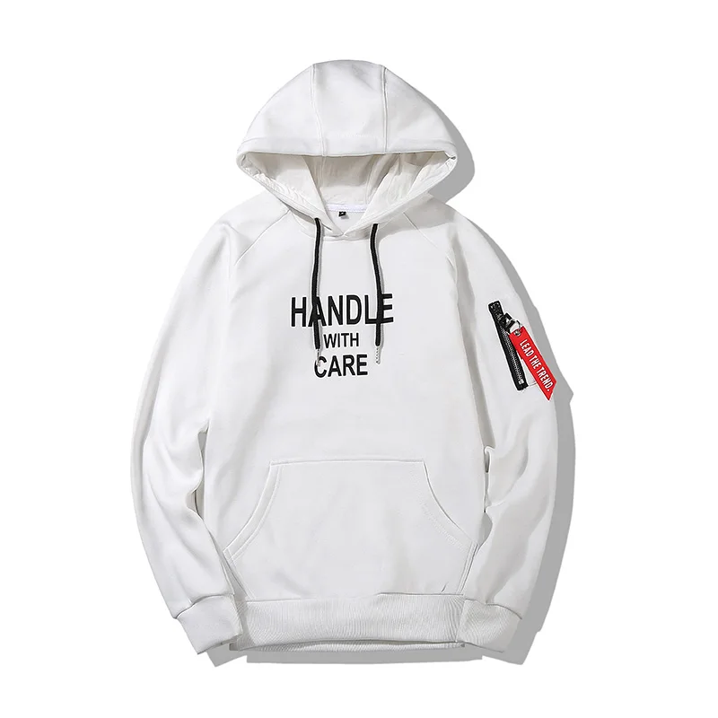 

NIGRITY 2019 Spring Men hoodies New Fashion Casual O-Neck Cotton Knit Men's Pullovers Clothing Size M-4XL