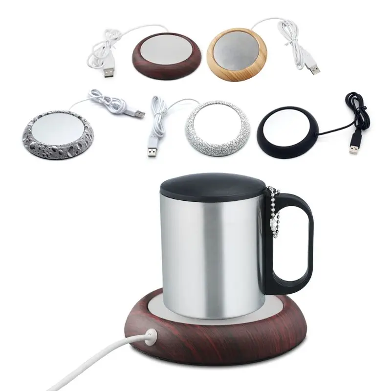 

Protable USB Cup Warmer Drink Warm Heater Heat Beverage Mug Mat Insulation Coaster