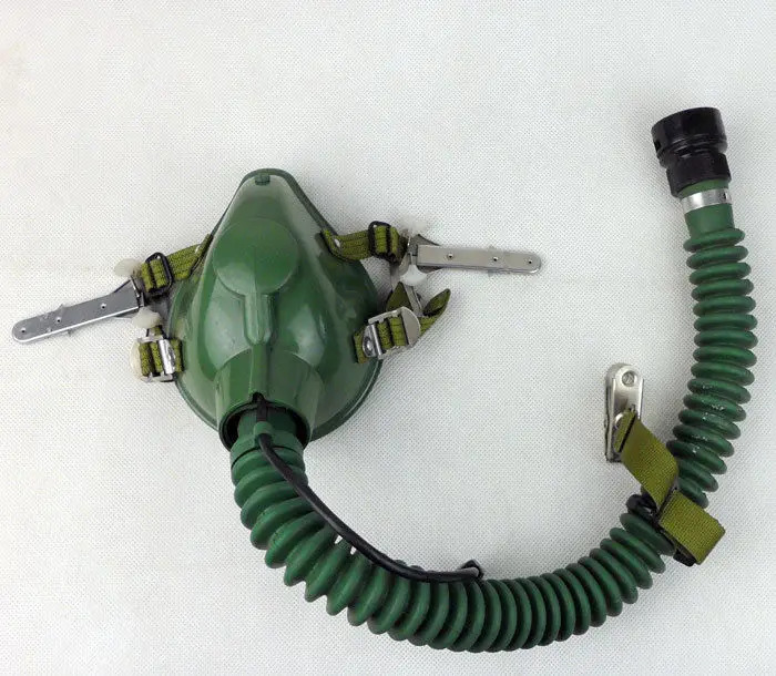 

Original Chinese PLA 6512A-1 Air Force Oxygen Mask Pilot Mask & Latch-CN028