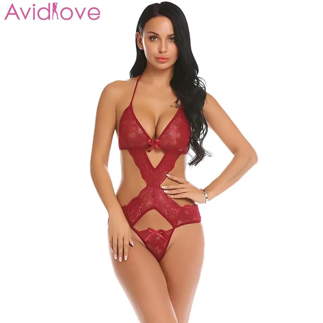 Женское нижнее белье Avidlove кружевное без рукавов|Женское и боди| |