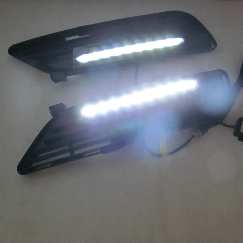 

Car styling For Toyota Reiz 2010-2012 LED DRL For Reiz LED DRL led fog lamps daytime running lights