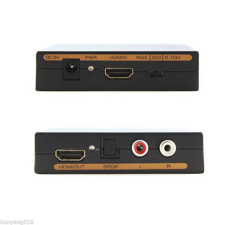 Детали о разделителе аналогового аудио конвертера 4K * 2K HDMI в + SPDIF RCA стерео L/R|extraction