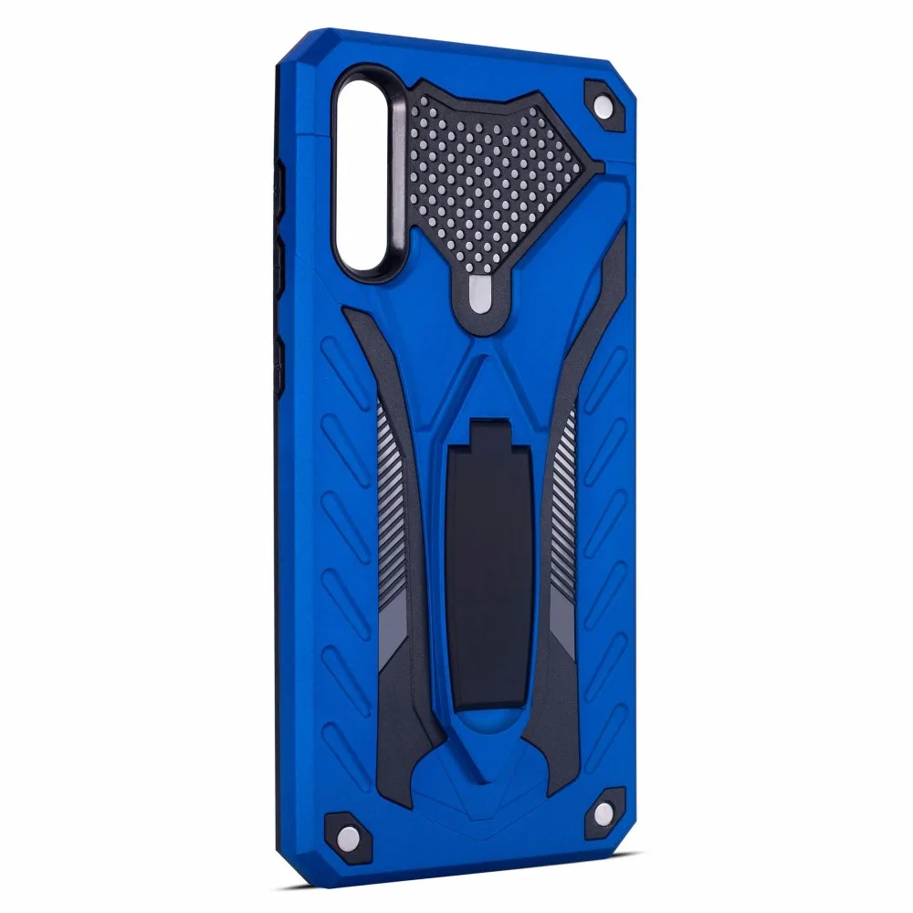 For Samsung Galaxy A50 A30 Hybird Plastic Dual Armor Case with Stand Cover Coque for J4 J6 A6 A8 2018 A9 2019 Case Accessories (13)