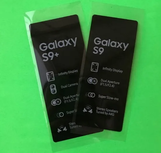 

New Mobile Phone Factory Screen Protector Film For Samsung Galaxy Note 8 S8 S8+ S9 S9+ Plus N950 G950F G950 G955F G955 G955U