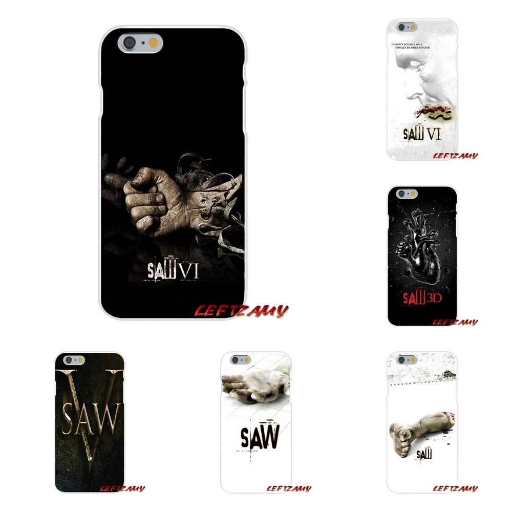 Saw Leigh Whannell horror movie для iPhone X 4 4S 5 5S 5C SE 6 6S 7 8 Plus Аксессуары чехлы телефонов | Мобильные