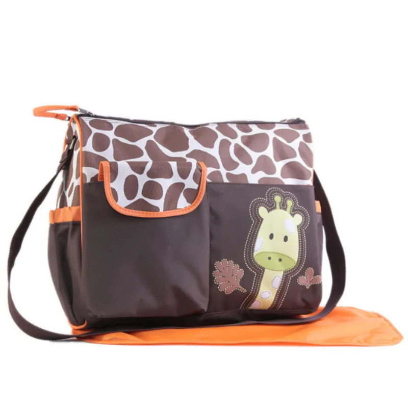 

Cartoon Animal Multifunctional Baby Diaper Bag Travel Waterproof Nappy Changing Bag Mum Stroller Bag