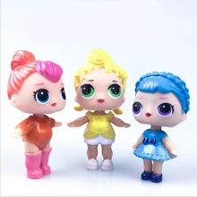 3pcs/lot Dolls LoL Unpacking High-quality Dolls Lol Dolls Baby Tear Open Color Change Egg LoL Doll Action Figure Toys Kids Gift
