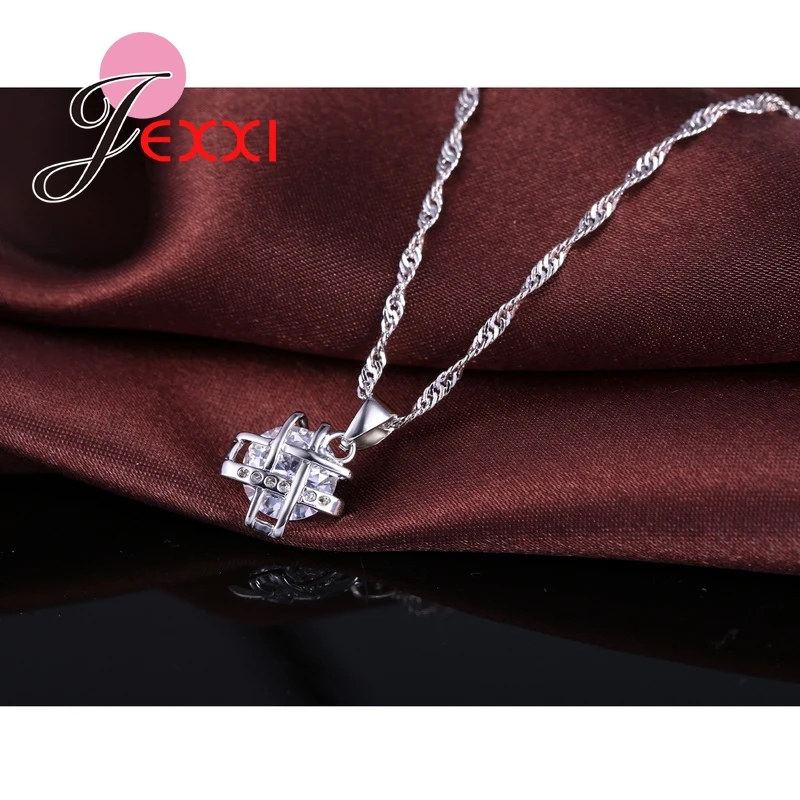 Комплект из колье и серёг серебра 925 пробы|jewelry necklace sets|jewelry set silverjewelry silver |
