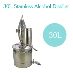 Image 1 - 30L stainless steel Wine Making Boiler Home Brew Kit Alcohol Distiller
