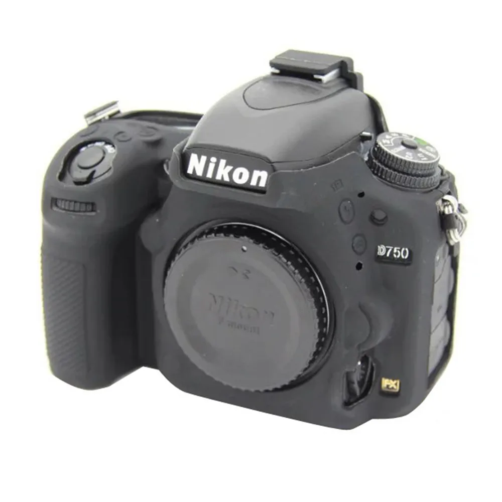 CAENBOO D750 D7000 сумка для камеры Мягкий силиконовый резиновый защитный чехол для тела чехол для Nikon D7100 D7200 D600 D610 D5100 D5200