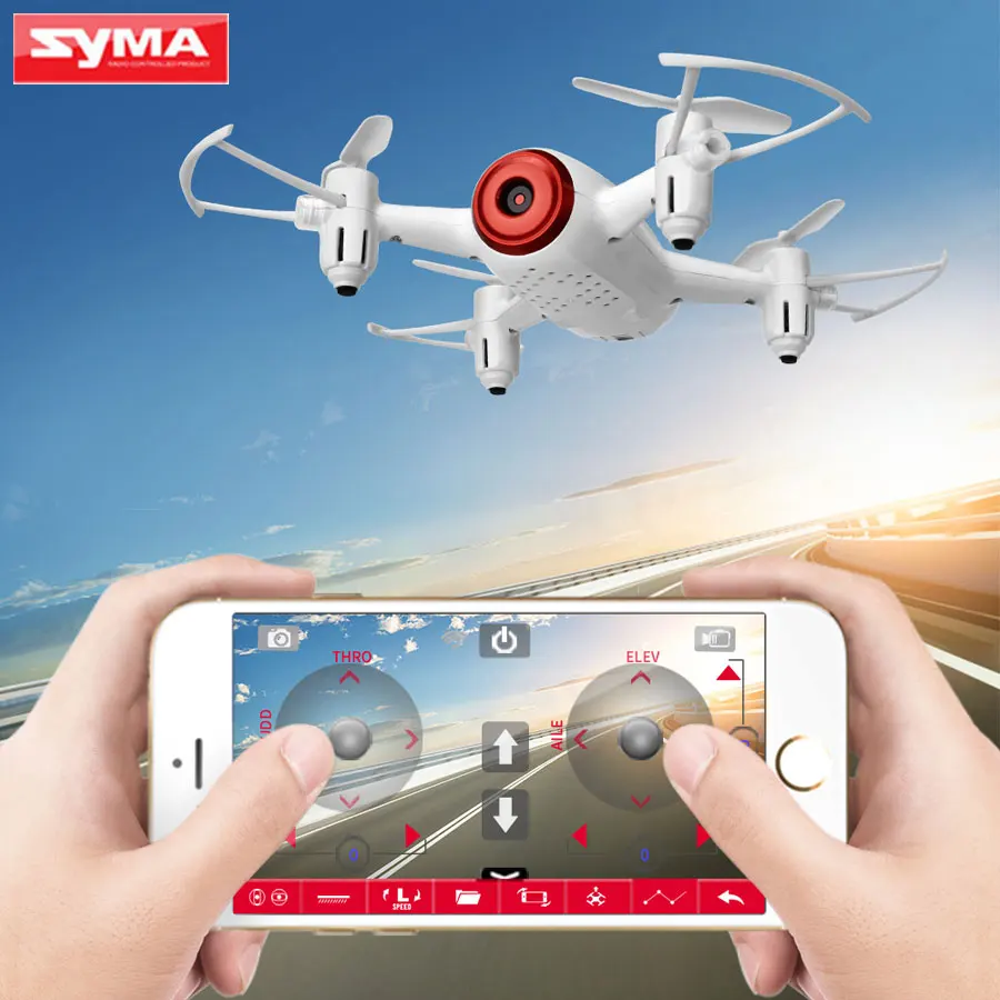

FPV SYMA X22W RC Helicopter With Real Time Wifi Transmission Camera Quadcopter Headless Mode Hover Function Drone