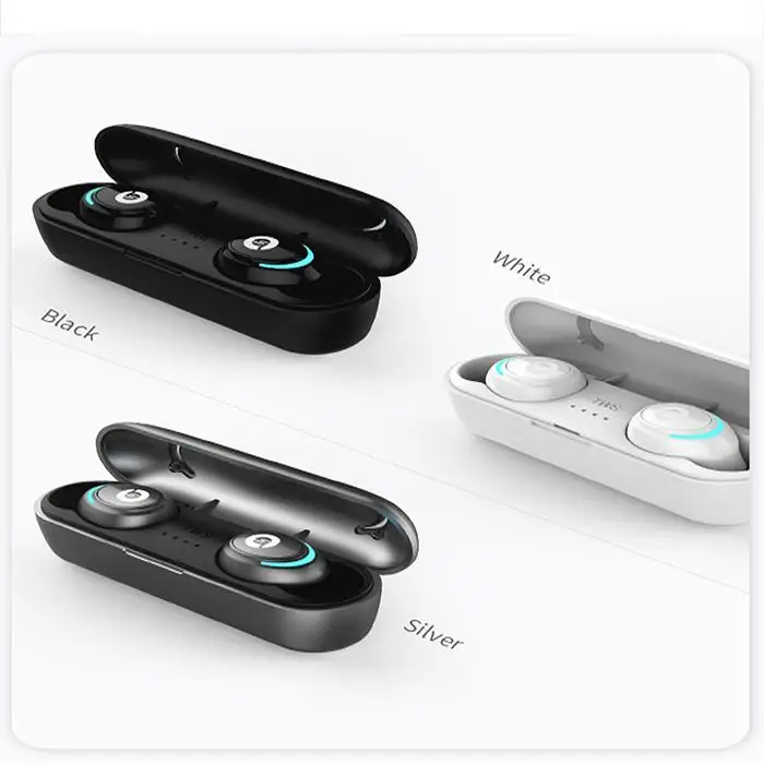Беспроводная bluetooth-гарнитура Handsfree стерео мини-наушники около 4 часов с зарядкой анти-пот, противоскользящая коробка