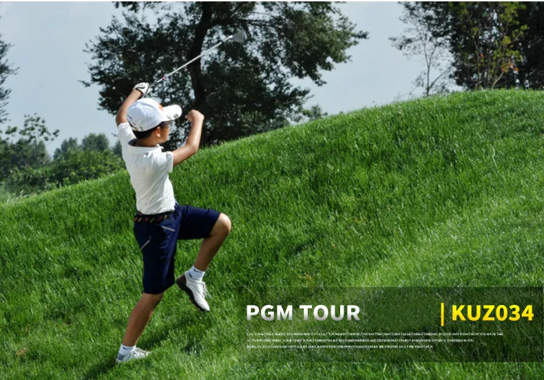 PGM одежда для гольфа детские спортивные шорты для мальчиков летние дышащие шорты