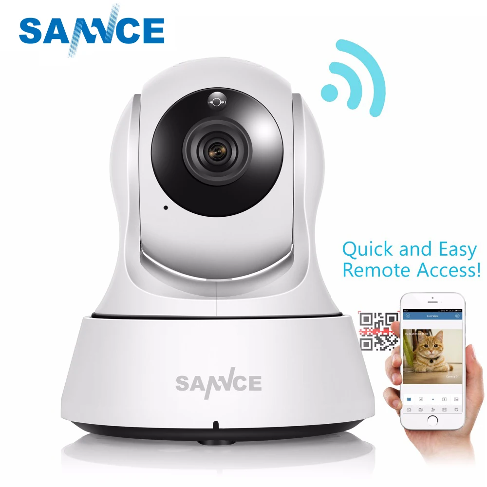 SANNCE HD 720P IP Camera Wi Fi CCTV Cam Security Network