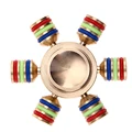 New Rainbow Hand Finger Fidget Spinner Fun Hand Game Desk Focus Toys Anxiety Stress Spinning Top Metal EDC Tri-Spinner Toy New Rainbow Hand Finger Fidget Spinner Fun Hand Game Desk Focus Toys Anxiety Stress Spinning Top Metal EDC Tri-Spinner Toy