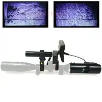 Hot Nieuwe Telescoop nachtzicht Outdoor Hunting Optics Sight Verrekijker met LCD en IR Zaklamp niet inbegrepen Rifle scope