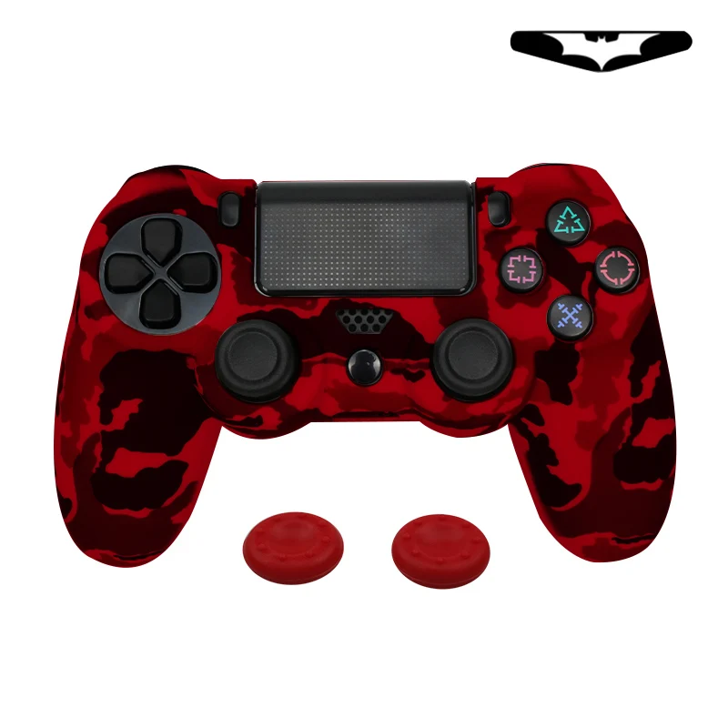 Soft Silicone Rubber Skin Case Gel Protective Cover for Playstation4 For PS4 Controller Camo Style Soft Silicone Rubber Skin Case Gel Protective Cover for Playstation4 For PS4 Controller Camo Style
