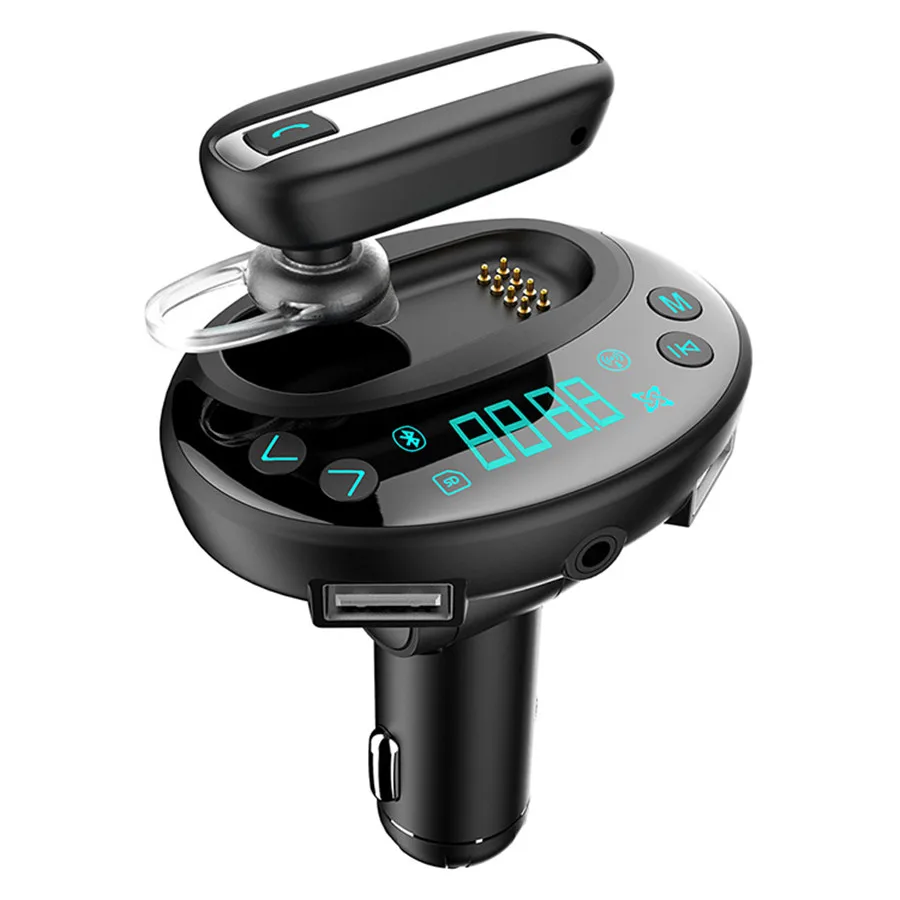 Car Multifunction Mp3 Player Bluetooth Hands free Phone Fm Transmitter