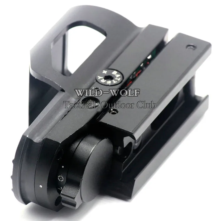 Vermelho e Verde Trilho de 20mm para a Caça Tactical Retículo Ponto Iluminado Reflexo Vista Laser Touch-tone Escopo Picatinny Weaver 4 12 Esporte e Lazer