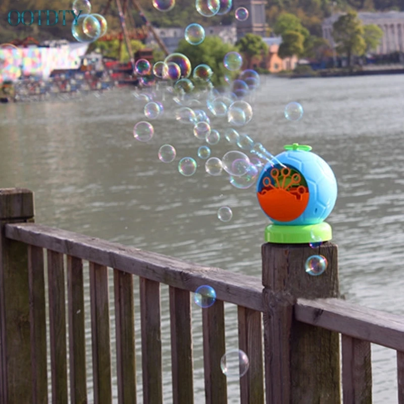 New Automatic Bubble Machine Blower Maker Kids Children Indoor Outdoor Parties Toys #330