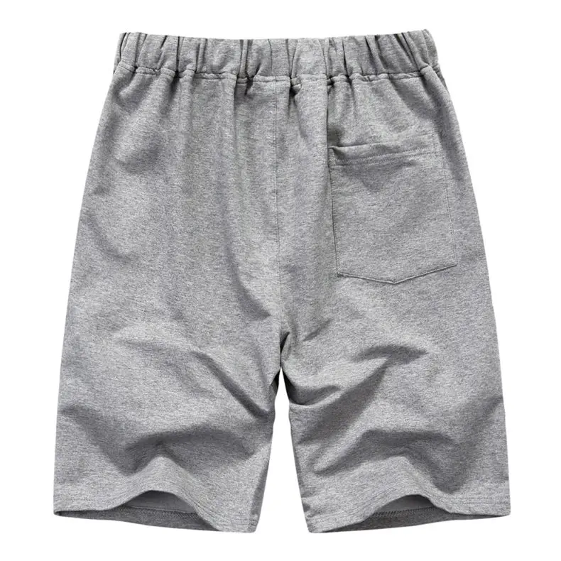 5XL Cotton Summer Shorts Men Soft Sports Shorts Beach Male Short Men Pants Breathable Elastic Waist Plus Size Casual Boardshorts 03