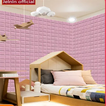 

Self-adhesive wallpaper foam wall stickers living room bedroom office kids room waterproof anti-collision PE foam wall stickers