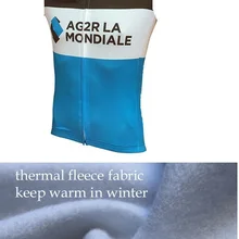 Зимние флисовые теплые AG2R PRO TEAM 2 вида цветов без рукавов Велоспорт жилет Mtb Костюмы велосипедов Майо Ciclismo велосипед одежда