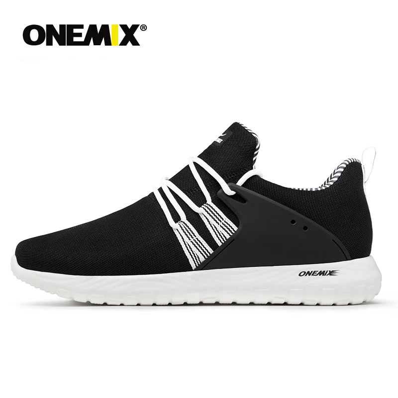 ONEMIX men's running shoes summer sneakers ultra light high elastic soft bottom coat suitable for outdoor jogging walking shoes