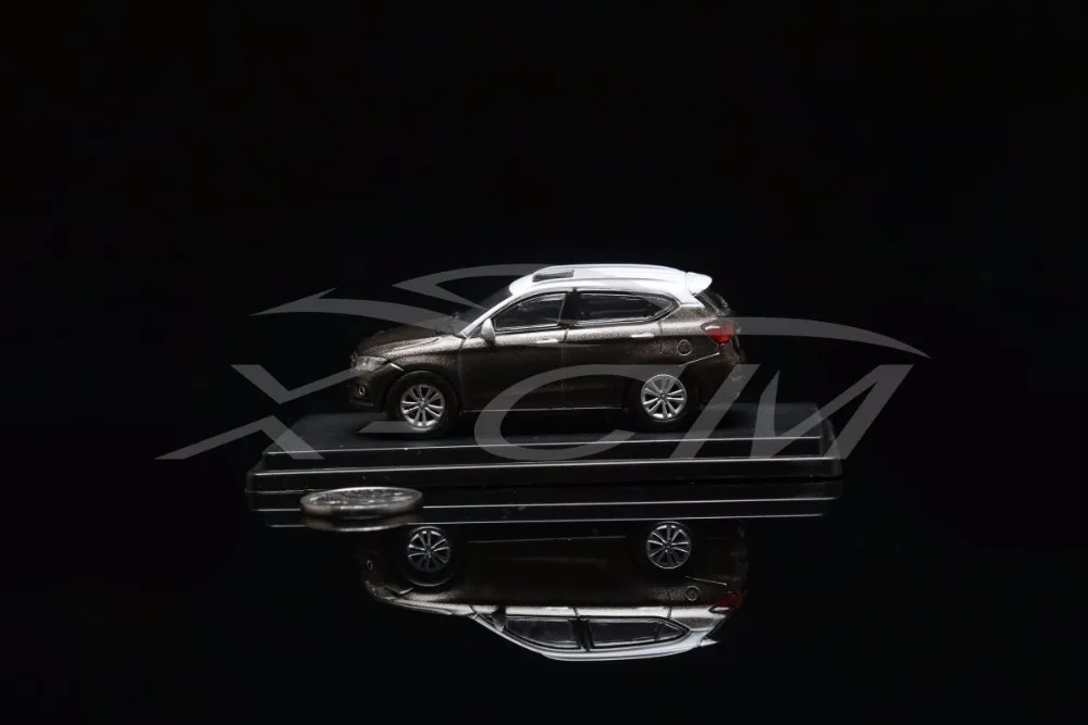 Модель литая автомобиля Great Wall Haval H2 1:64 (коричневая с Белой Крышей)|diecast car models|car