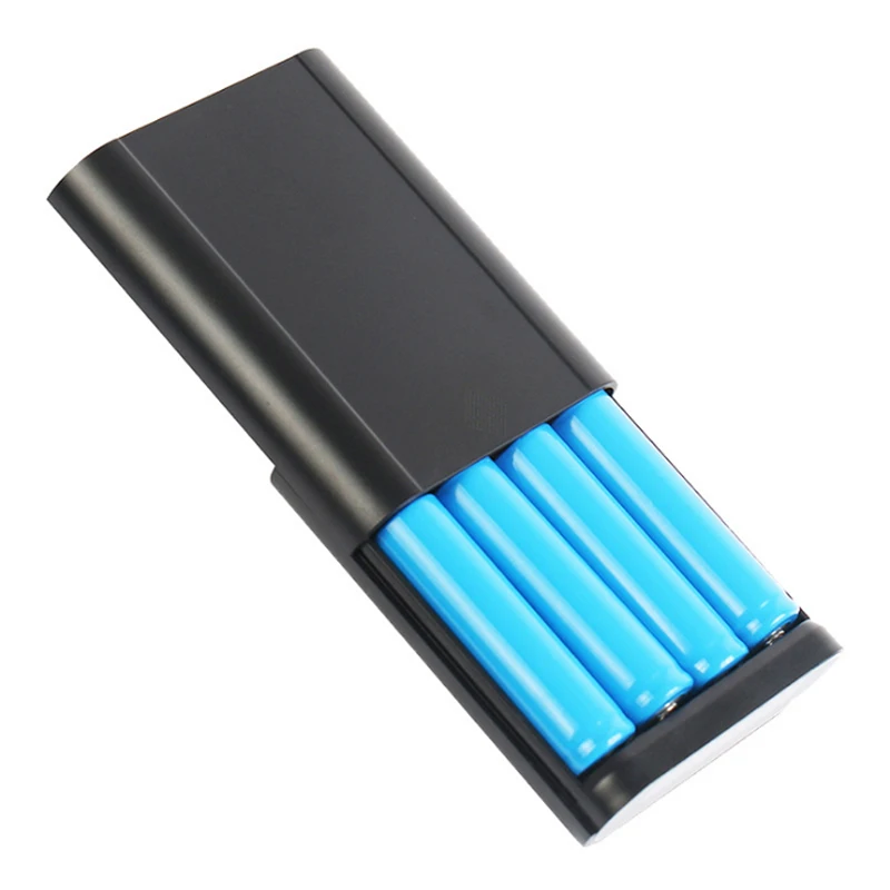 

18650 Battery Charger Box For 3.7V Li-ion 18650 Battery 4 Slots Rechargeable Charger With LCD Indicator Power Bank function