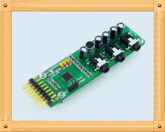 

Free Shipping!!! UDA1380 module / UDA1380HN / mp3 module / audio decoding