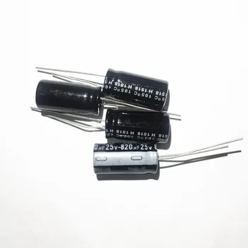 

25V 820UF 10*20mm 820UF 25V electrolytic capacitor