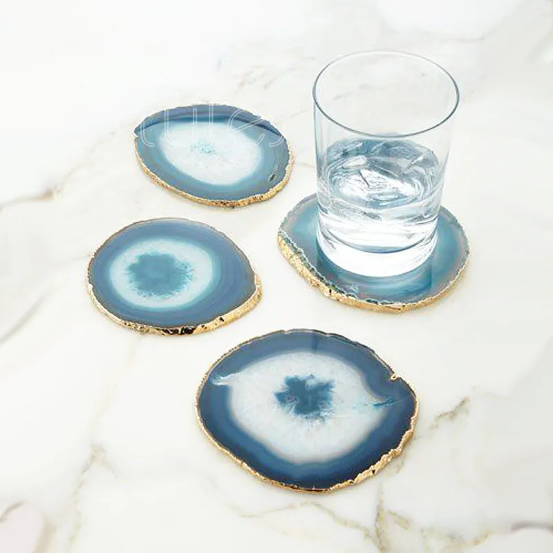 unique agate coaster (2)