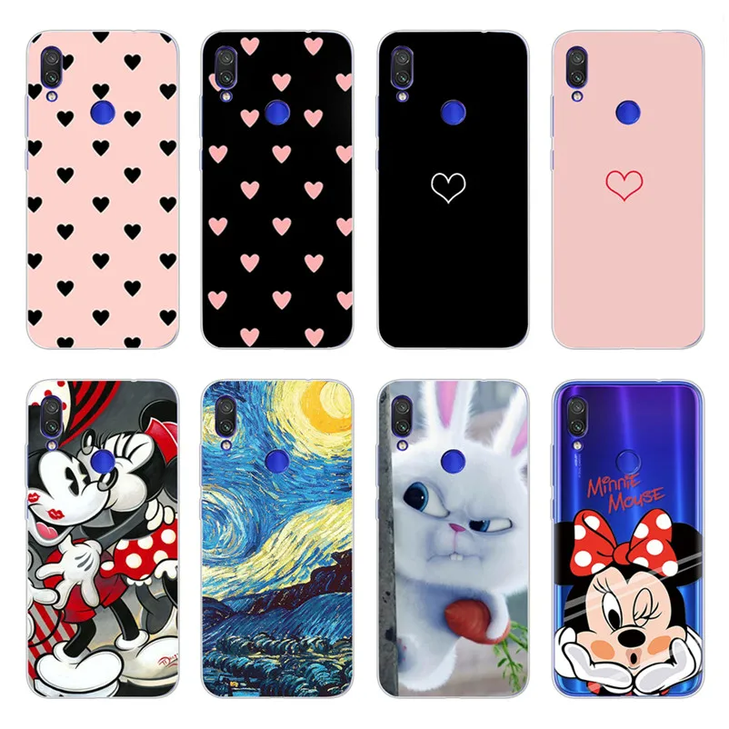 

For Xiaomi Redmi 6 Redmi6A 6A Case Silicone Soft TPU Back Cover Bag For xiaomi redmi note 7 Case 6.3 inch Fundas Coque Cases
