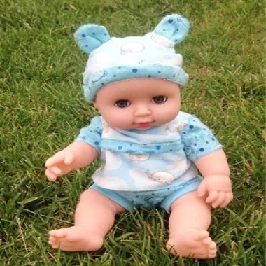 Говорящий Blink Baby Doll Toys Reborn Baby Doll мягкая виниловая силиконовая Реалистичная живая игрушка для детей, девочек, подарок на день рождения, Рождество - Цвет: 8