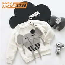 Свитера для мальчиков; свитера для девочек; Детские свитера с рисунком льва; коллекция года; сезон весна-осень; свитера для маленьких мальчиков и девочек; плотные теплые свитера с рисунком совы для девочек