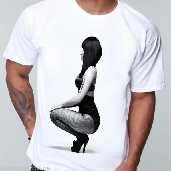Музыка NICKI MINAJ футболка розовый ANACONDA YOUNG MONEY YMCMB BOOTY new T funny trump белая черная серая