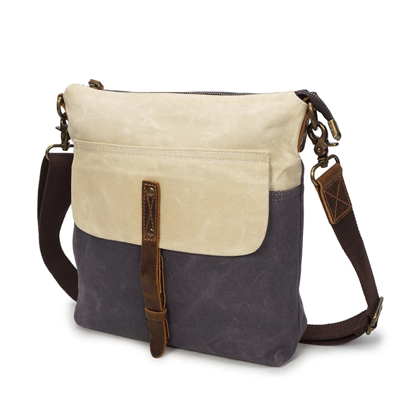 

DURABLE WATER REPELLENT VINTAGE SHOULDER BAG RETRO BACK TO SCHOOL SATCHELS BOLSA