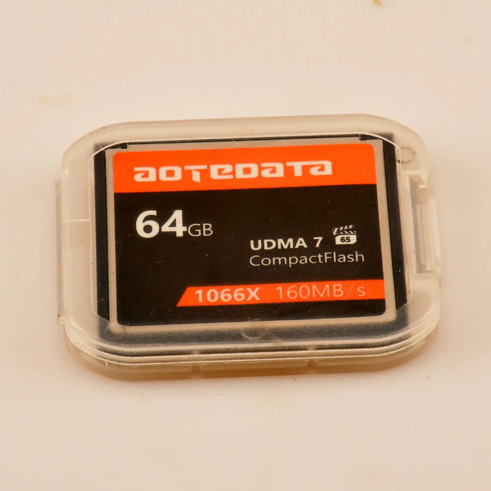 Высокое качество! 32 ГБ 64 ГБ CF карта памяти, высокая SpeedCompact флэш-карт Compactflash 1066x UDMA7 160 МБ/с