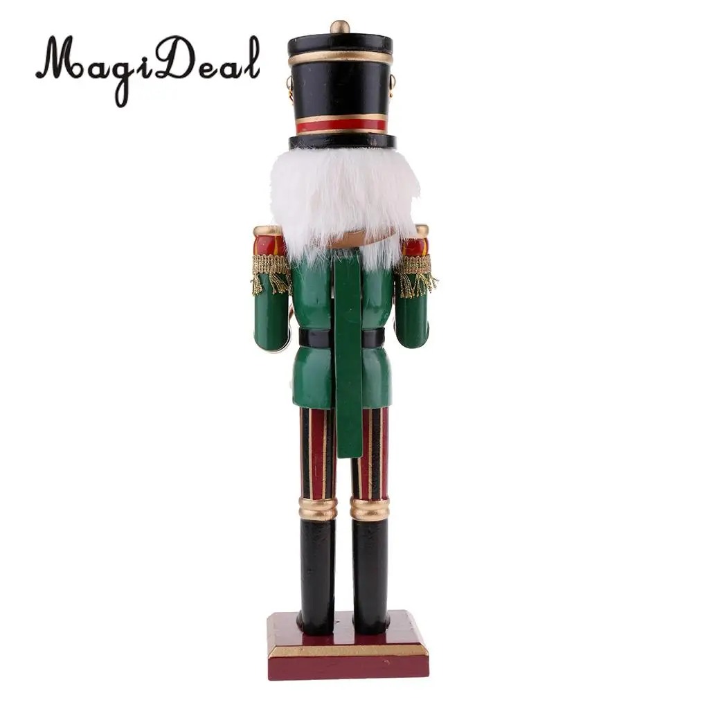 MagiDeal 2 шт. расписанный вручную деревянный Щелкунчик фигурка солдата Перчаточная кукла подарок на день рождения