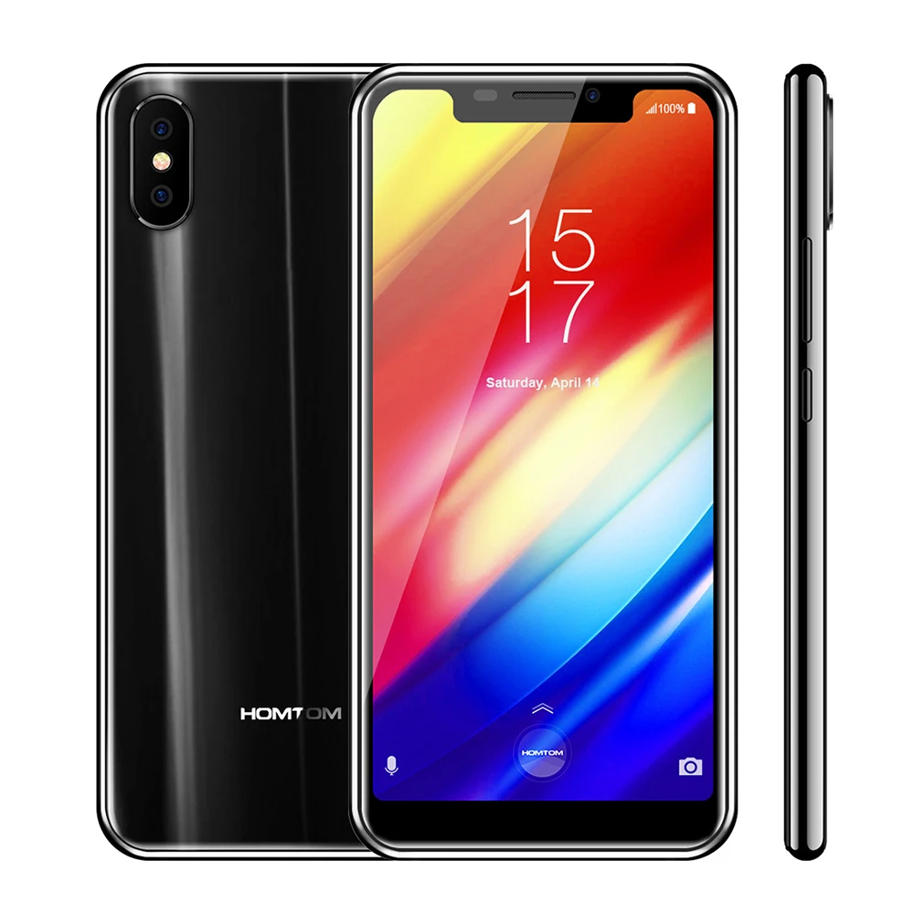 

Homtom H10 4G Smartphone 5.85 inch MTK6750T Octa Core 4GB RAM 64GB ROM Android 8.1 16.0MP + 2.0MP Back Camera Mobile Phone